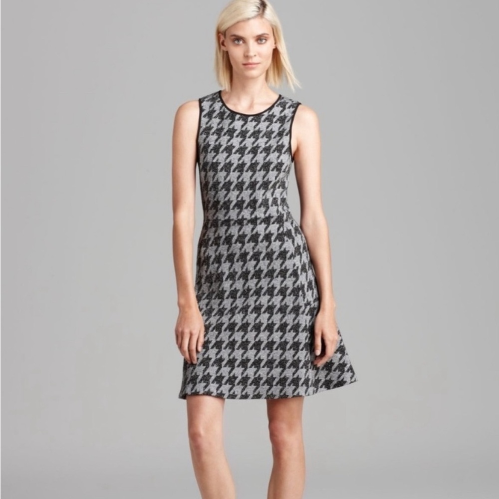 Theory Houndstooth Dress